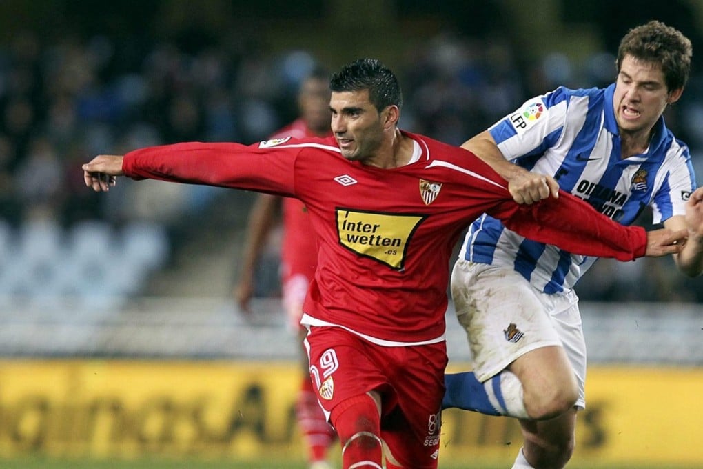 Jose Antonio Reyes (left) will move to China after a spell with Cordoba in Spain. Photo: EPA