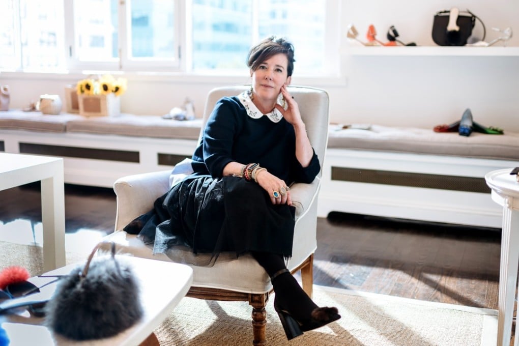 Kate Spade is seen in 2016 as she debuted her new accessories line, Frances Valentine, in New York. While her fashion style was thought of a bright and poppy, she struggled with manic depression. Photo: Kate Warren/The Washington Post