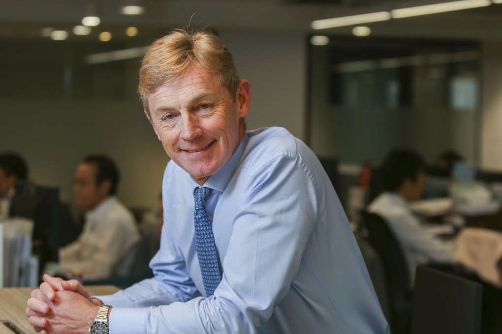 Knight Frank chairman Alistair Elliott says rising investments in infrastructure augur a rise in property values. Photo: Xiaomei Chen