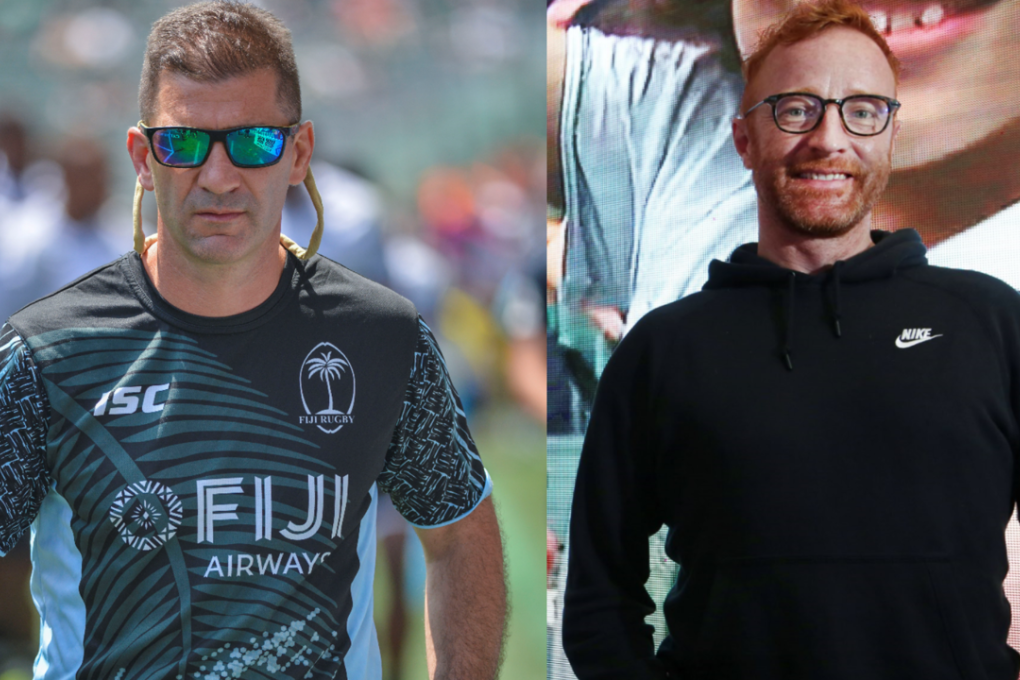 Gareth Baber (left) is forever being compared with Ben Ryan. Photo: Antony Dickson/Edmond So