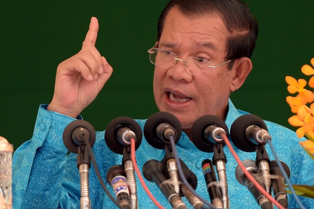 Cambodian Prime Minister Hun Sen has bragged that any economic gaps left from souring relations with Japan would be quickly filled by China. Photo: AFP