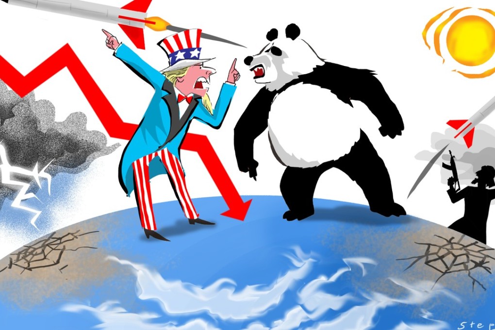 This century’s pressing transnational issues – terrorism, economic crisis, climate change, pandemics, artificial intelligence and peace on the Korean peninsula – cannot be solved if the US treats China as an enemy. Illustration: Craig Stephens