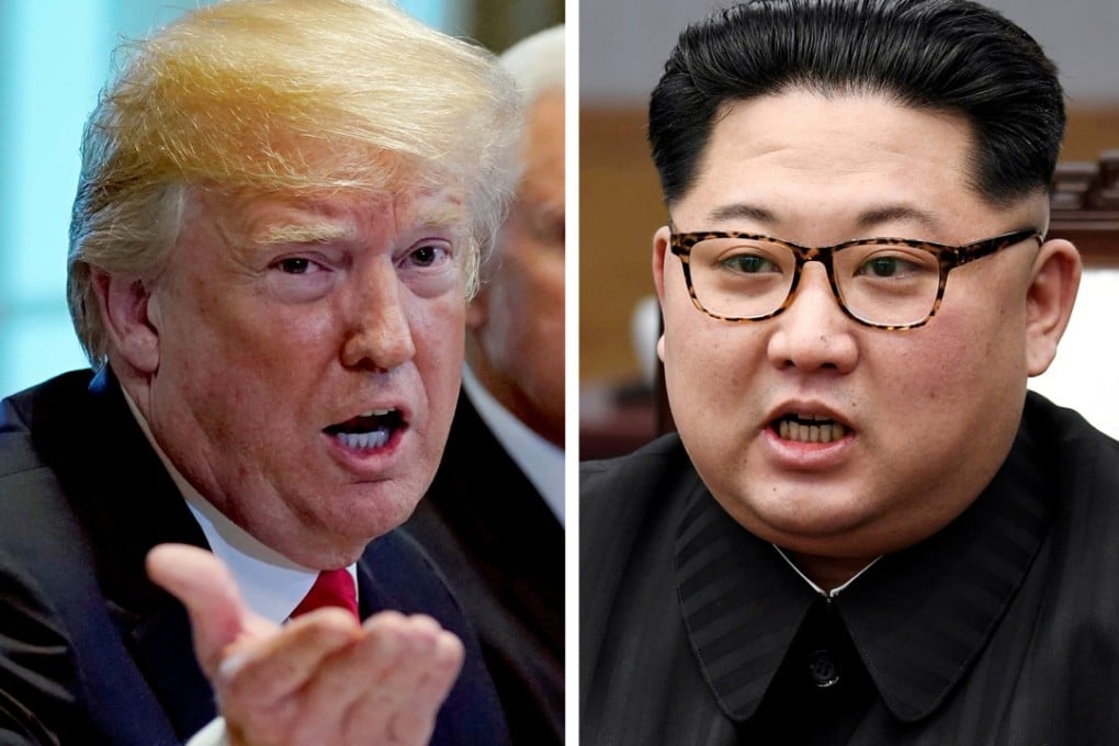 US President Donald Trump and North Korean leader Kim Jong-un are both known for their hairdos. Photo: Reuters