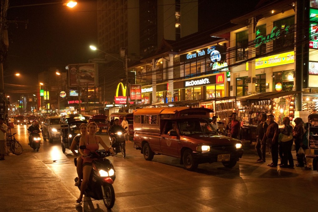 The accident took place about 70km outside Chiang Mai. Photo: Handout