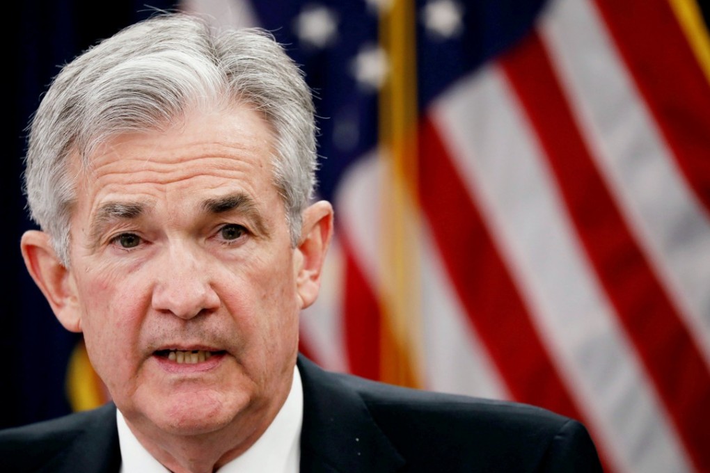 Federal Reserve chairman Jerome Powell. The Fed is widely expected to raise interest rates for the second time this year at its policy meeting this Wednesday. Photo: Reuters