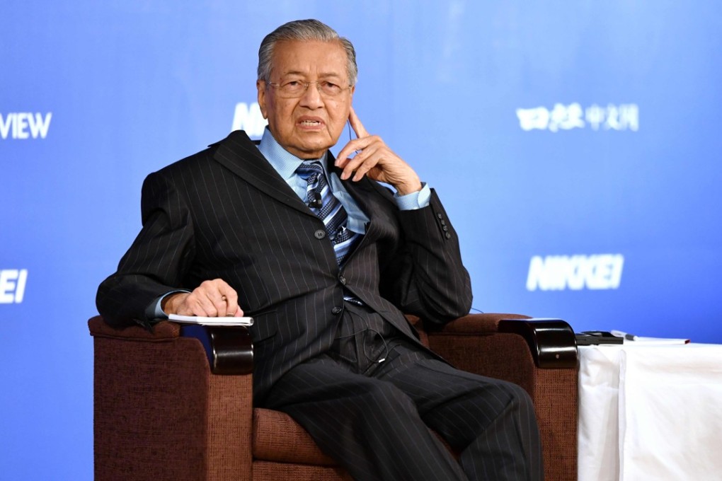 Malaysia’s Prime Minister Mahathir Mohamad answers questions during the international conference ‘The Future of Asia’ in Tokyo on June 11, 2018. Photo: AFP