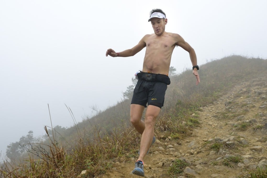 John Ellis during the Vibram HK100 2017 Ma On Shan Country Park. Photo: Daniel Cheng
