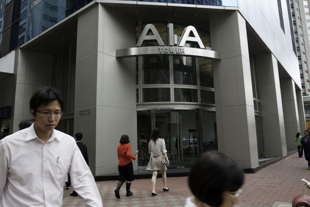 AIA has launched ‘iShop’ a new online insurance purchase platform which allows customers to find and buy nine simple insurance products. Photo: Bloomberg