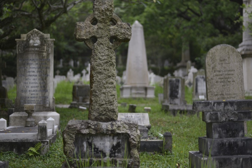 Happy Valley Cemetery in Hong Kong is home to many graves that belong to newcomers to the colony who succumbed to tropi­cal diseases. Picture: Antony Dickson