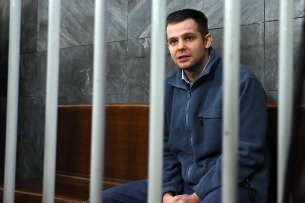 Lukasz Pawel Herba is seen in December during his trial in Milan, Italy, on charges of kidnapping British model Chloe Ayling. He was convicted on Monday. Photo: EPA-EFE