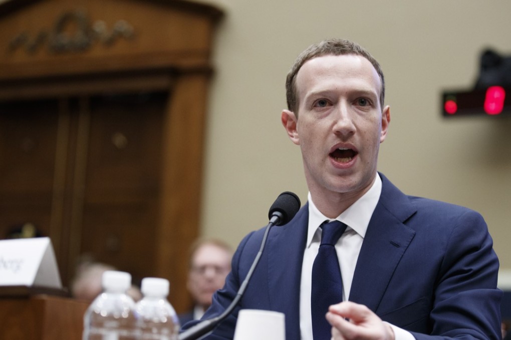 CEO of Facebook Mark Zuckerberg testifies before the House Energy and Commerce Committee hearing on transparency and use of consumer data. Photo: EPA-EFE