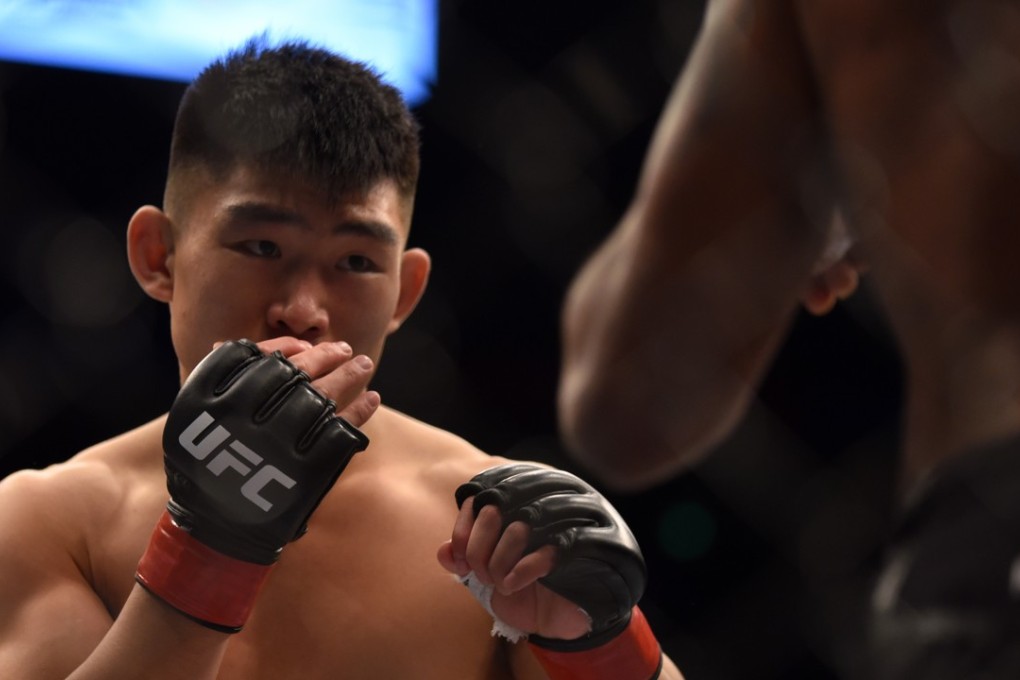 Song Yadong is at the vanguard of China’s push into elite MMA. Photo: AFP