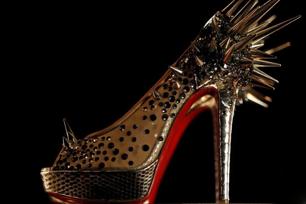 A shoe by French designer Christian Louboutin. Photo: Reuters