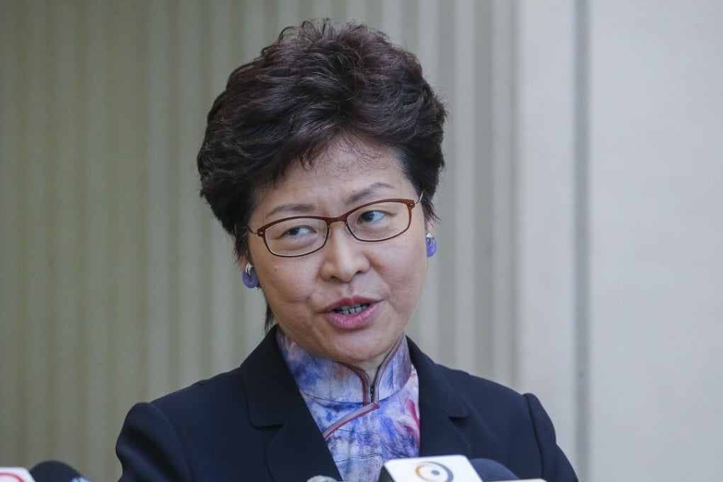 Chief Executive Carrie Lam is expected to name Sunny Chai as the new chairman of the city’s science park. Photo: Dickson Lee