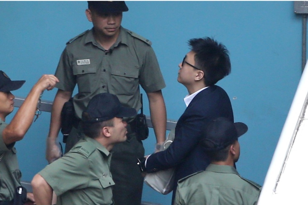 Edward Leung was jailed for six years for rioting and assaulting police. Photo: Sam Tsang