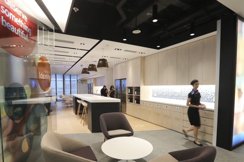 Interior of Citi's Kowloon East headquarters, Citi Tower in Ngau Tau Kok. Photo: SCMP