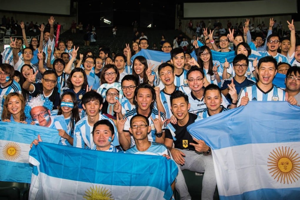 The Hong Kong Argentina Football Team Supporters Club has more than 1000 members. Photo: Handout