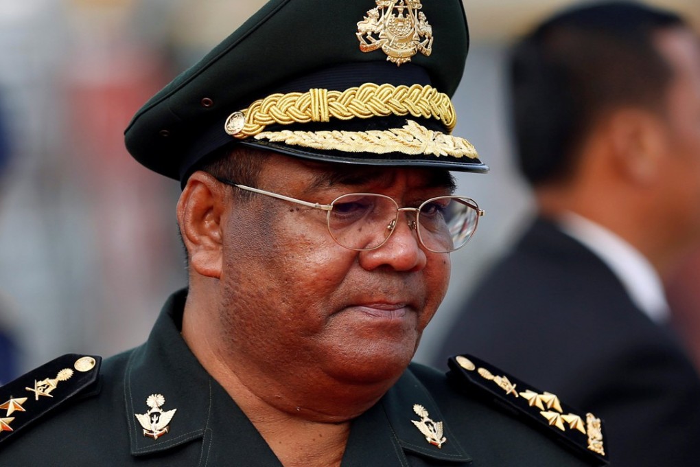 Hing Bun Hieng, the commander of Cambodian Prime Minister Hun Sen’s bodyguard unit. Photo: Reuters