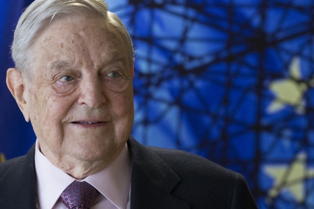 George Soros famously (or infamously) made a killing shorting the British pound on “Black Wednesday” in 1992, which resulted in Britain’s exit from the European Exchange Rate Mechanism. Photo: AFP