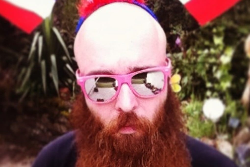 Gal Vallerius shows off his beard in a photo posted to social media. Photo: Instagram