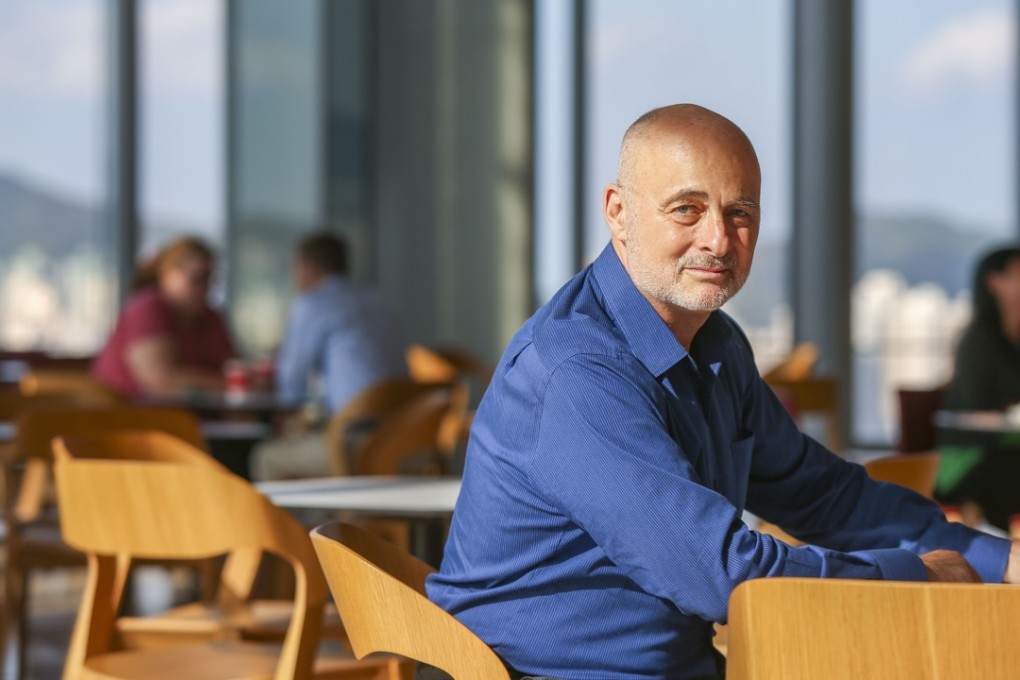 David Brin in Quarry Bay. Picture: Xiaomei Chen