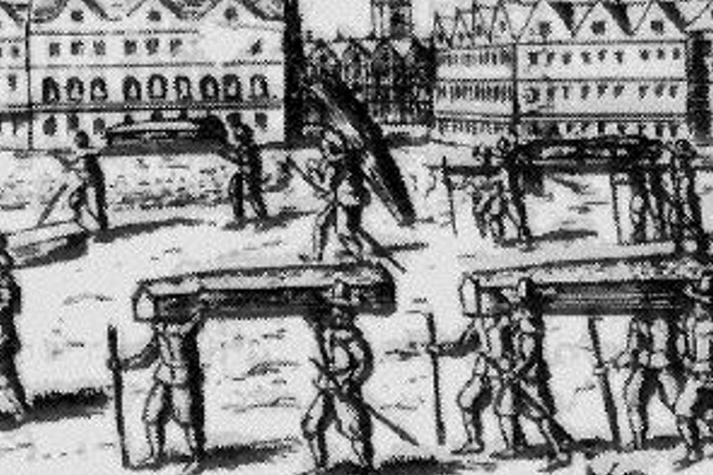 A contemporary depiction of the Black Death which swept Europe in the 1300s. Graphic: Handout.