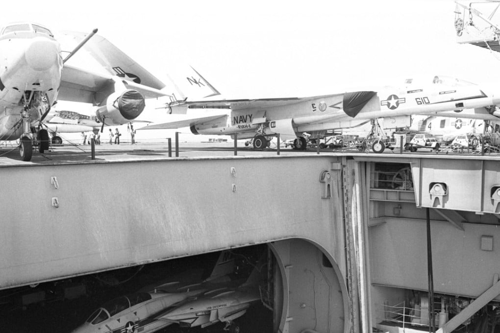Aircraft on the USS Enterprise. Photo: P.Y. Tang