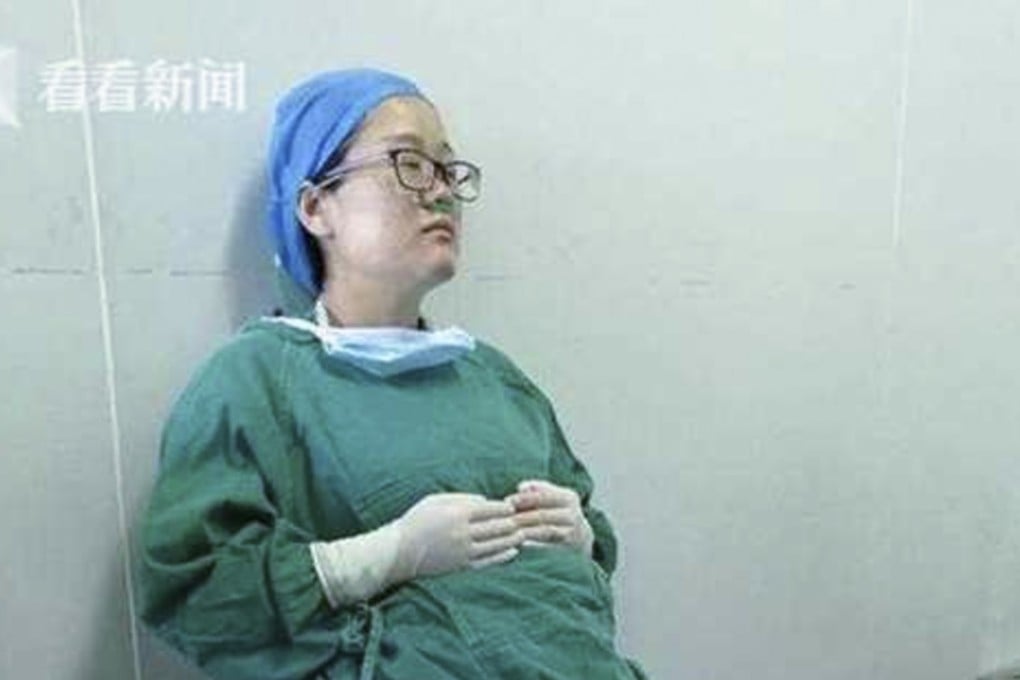 Chinese surgeon Yi Xianyou was praised after a video showing her collapse was posted online. Photo: News.163.com