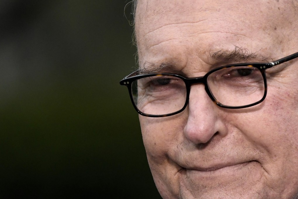 National Economic Council Director Larry Kudlow suffered a heart attack earlier in the week, but has now been discharged from hospital with Trump saying he looks forward to him coming back to work. Photo: Tribune News Service