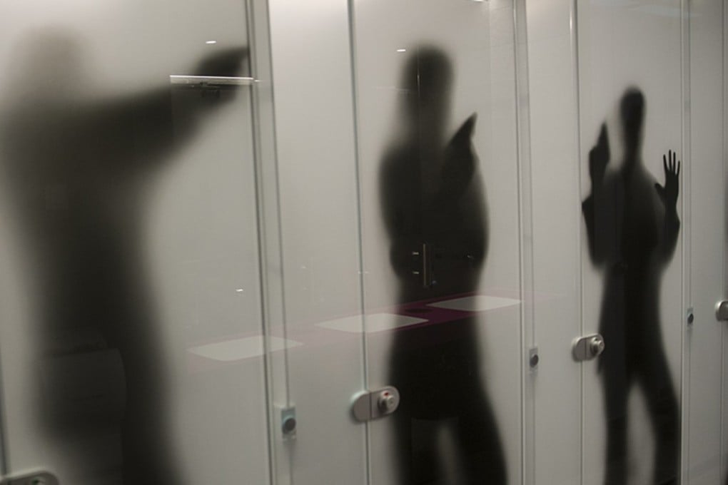 The James Bond toilet at Piz Gloria, on Switzerland’s Mt. Schilthorn.