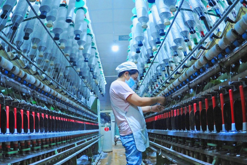 China’s economy slumped in May suggesting the government’s efforts to rein in debt were starting to take effect. Photo: Xinhua