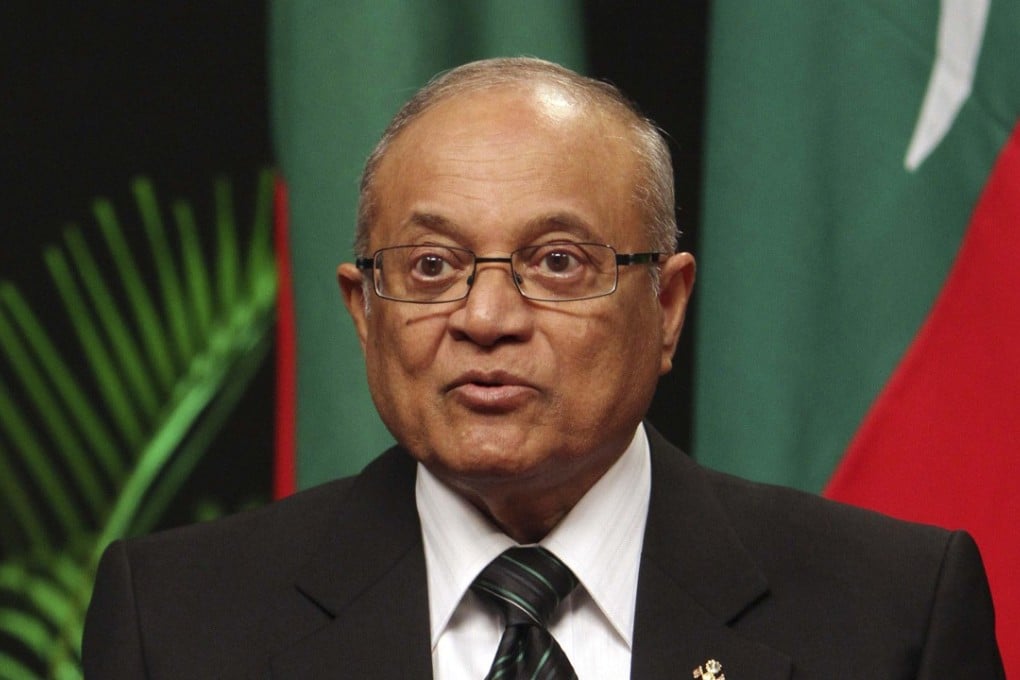 Former Maldives President Maumoon Abdul Gayoom. Photo: AP