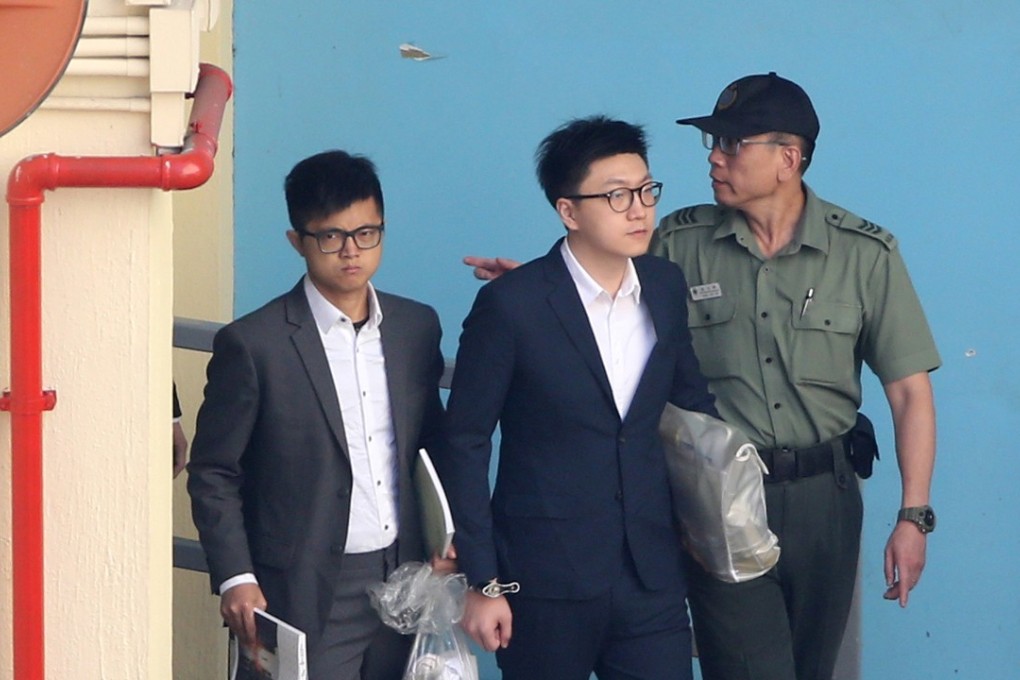Edward Leung was jailed for six years for rioting and assaulting police. Photo: Sam Tsang