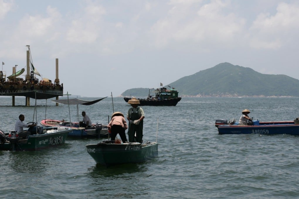 Waters near the Soko Islands, where a gas installation is proposed to be built. Photo: Edward Wong