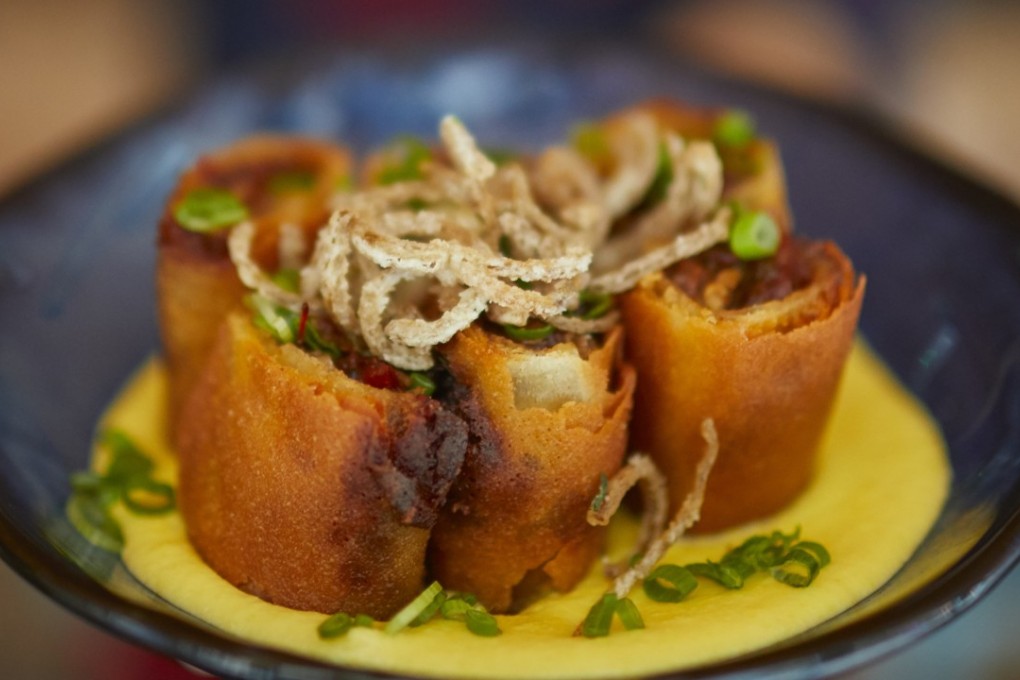 Chifa’s duck spring rolls