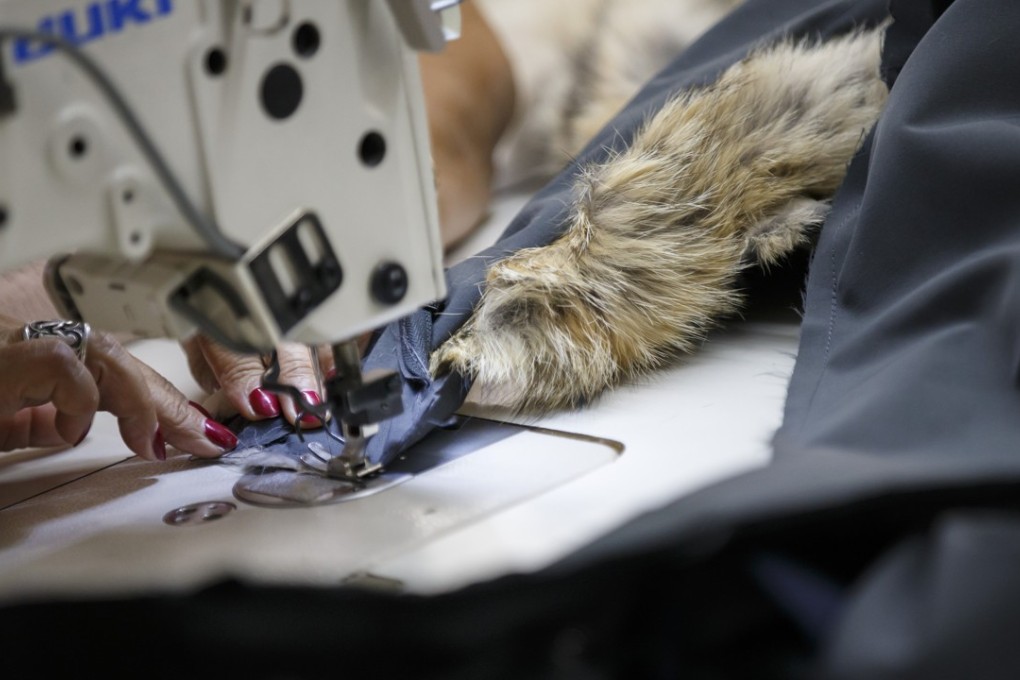 Canada Goose in Hong Kong will be located in IFC Mall and tap into shoppers’ demand for ‘function first’ parkas, which come with a price tag of US$900 (HK$7,000). Photo: Cole Burston/ Bloomberg