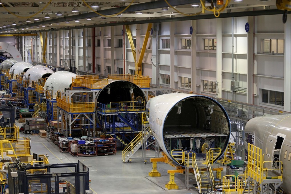 US aerospace giant Boeing earned about 12.8 per cent of its 2017 revenues from China and is seen as among the US multinationals more vulnerable to a full-on trade war. Photo: Reuters