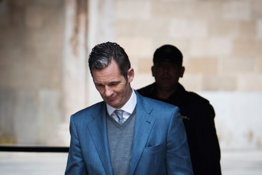 Inaki Urdangarin was found guilty in February last year of using royal connections to overcharge regional governments through public contracts to stage sports and tourist events and with tax fraud. File photo: AFP