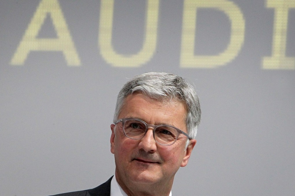 Rupert Stadler, CEO of German car producer Audi AG, has been arrested. Photo: AFP