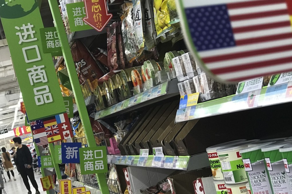 Consumer boycotts of American goods sold in China’s rapidly growing retail market could be one way for China to hit back at the US in a trade war. Photo: AP