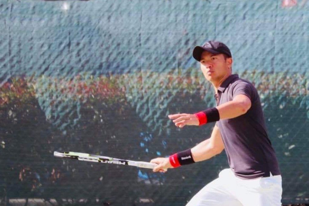 Laurie Yu has lofty goals for his tennis, but it’s his participation that will make the difference. Photos: Handout