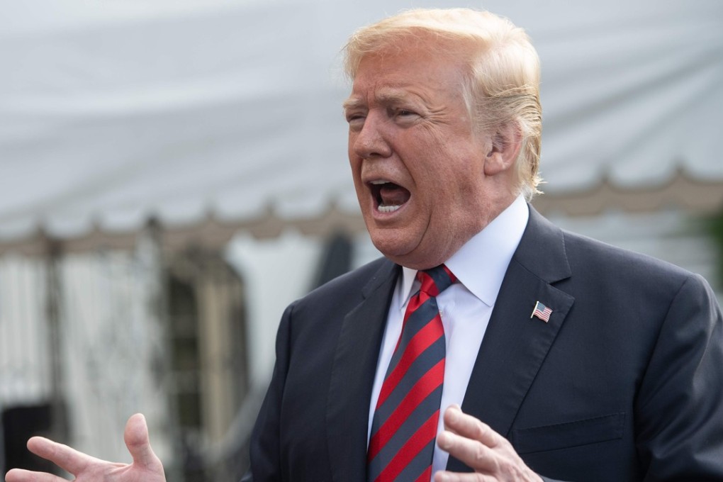 US President Donald Trump’s latest move threatens to ratchet up trade conflicts between the world's two largest economies. Photo: AFP