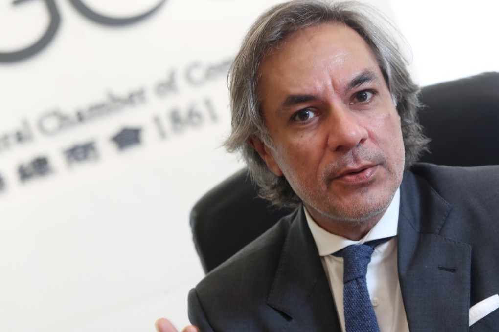 Aron Harilela called for action on housing supply and labour imports. Photo: K.Y. Cheng
