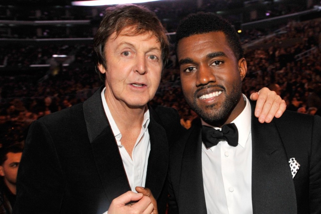 Paul McCartney and Kanye West, or a long-dead Beatle seen with a shape-shifting member of the Illuminati? Photo: SCMP