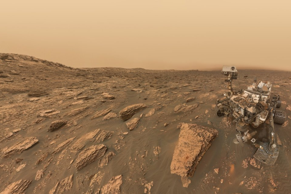 A selfie by NASA's Mars Curiosity rover during a Martian dust storm. Photo: NASA/JPL-Caltech/MSSS/Kevin M. Gill (CC BY 2.0)