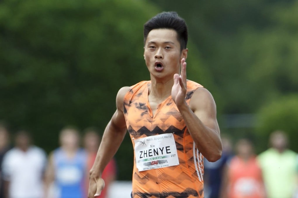 Xie Zhenye shocks even himself by becoming China’s fastest man. Photo: EPA