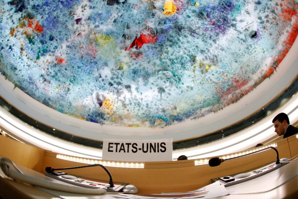 The US lamented the fact that the 47-member UN body included accused human rights abusers like China, Cuba, Venezuela and the Democratic Republic of the Congo. Photo: Reuters