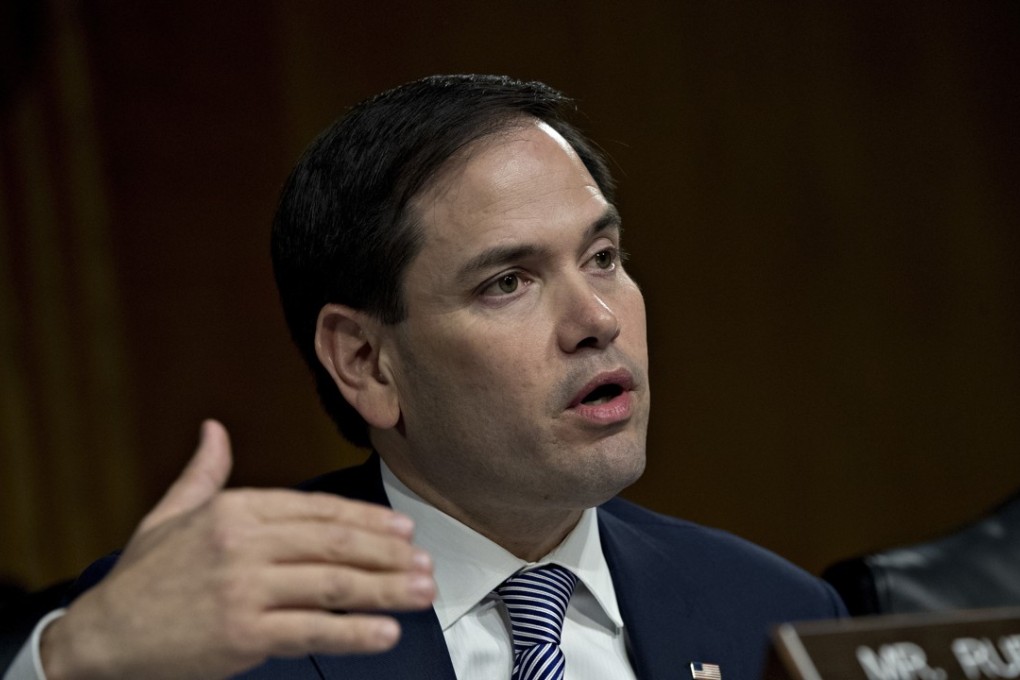 Republican Senator Marco Rubio has been critical of President Trump’s ZTE deal: Photo: Bloomberg