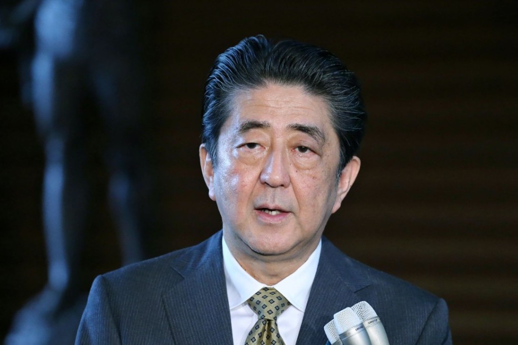 Japanese Prime Minister Shinzo Abe is hoping to set up a multinational meeting in September to hammer out details about how to finance the denuclearisation of the Korean peninsula. Photo: AFP