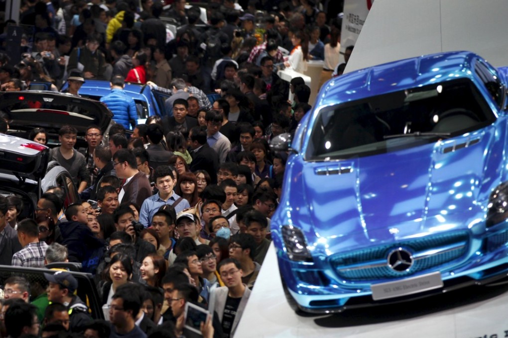 Much of Daimler’s more than US$1 billion of C-Class sedans and GLS and GLE crossovers exported from the US last year went to China. Photo: Reuters